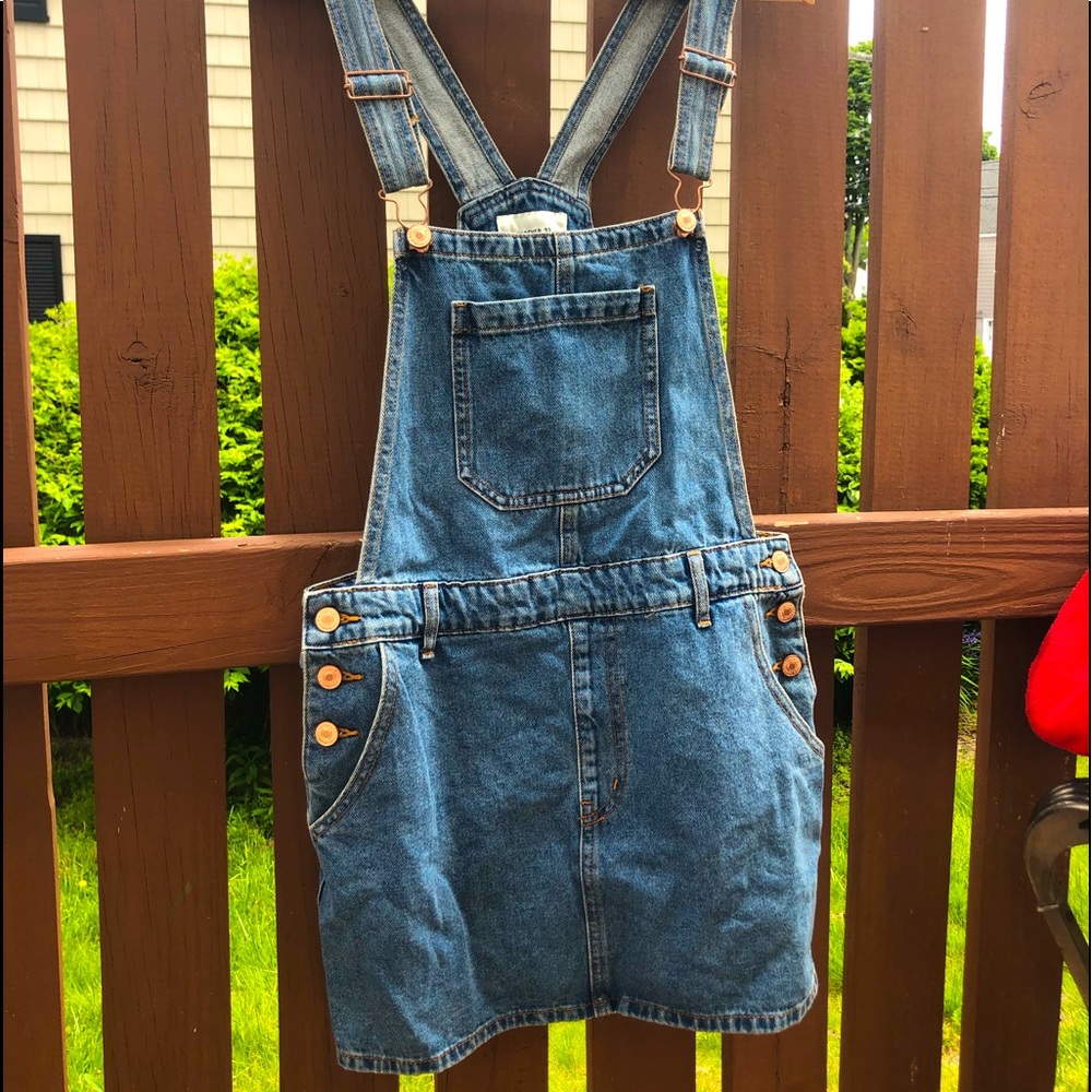 Overall Mini Dress